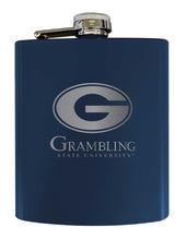 Load image into Gallery viewer, Grambling State Tigers Stainless Steel Etched Flask - Choose Your Color