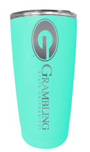 Load image into Gallery viewer, Grambling State Tigers Etched 16 oz Stainless Steel Tumbler (Choose Your Color)