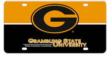 Load image into Gallery viewer, Grambling University Metal License Plate Car Tag