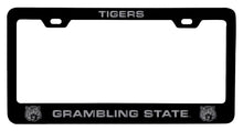 Load image into Gallery viewer, Grambling State Tigers Etched Metal License Plate Frame - Choose Your Color