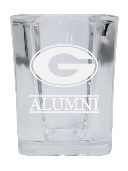 Grambling University Tigers Alumni Etched Square Shot Glass