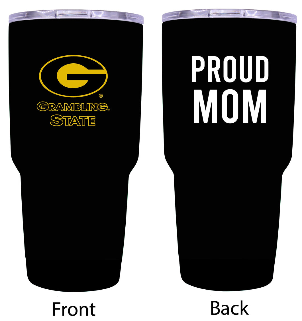 Grambling University Tigers Proud Mom 24 oz Insulated Stainless Steel Tumbler