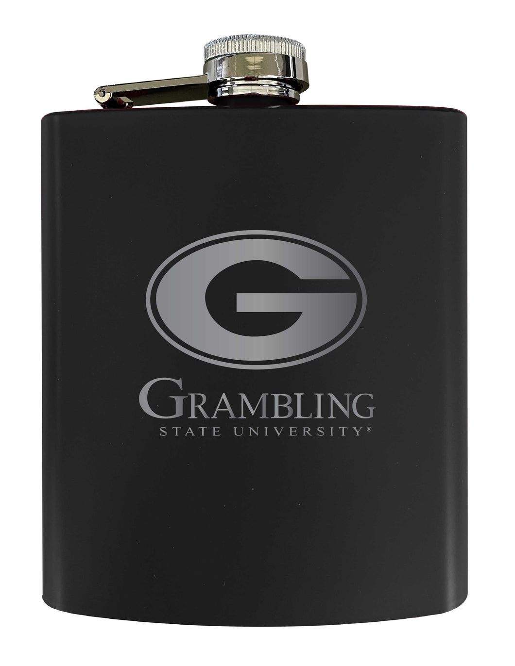 Grambling State Tigers Stainless Steel Etched Flask - Choose Your Color