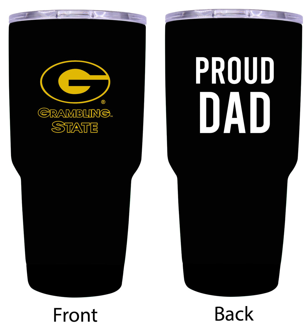 Grambling State Tigers 24oz Proud Dad Insulated Stainless Steel Tumbler