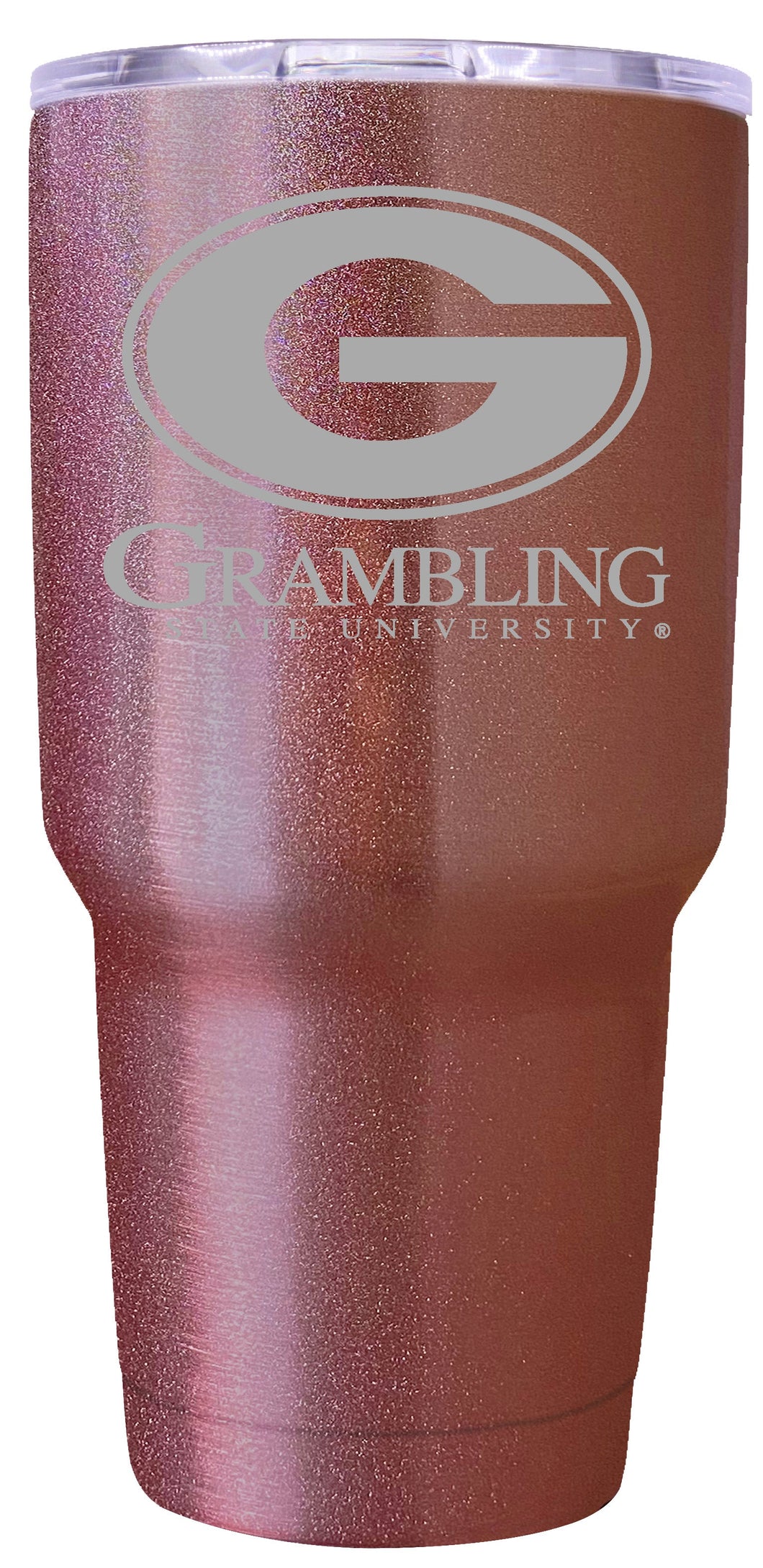 Grambling State Tigers 24 oz Insulated Tumbler Etched - Rose Gold