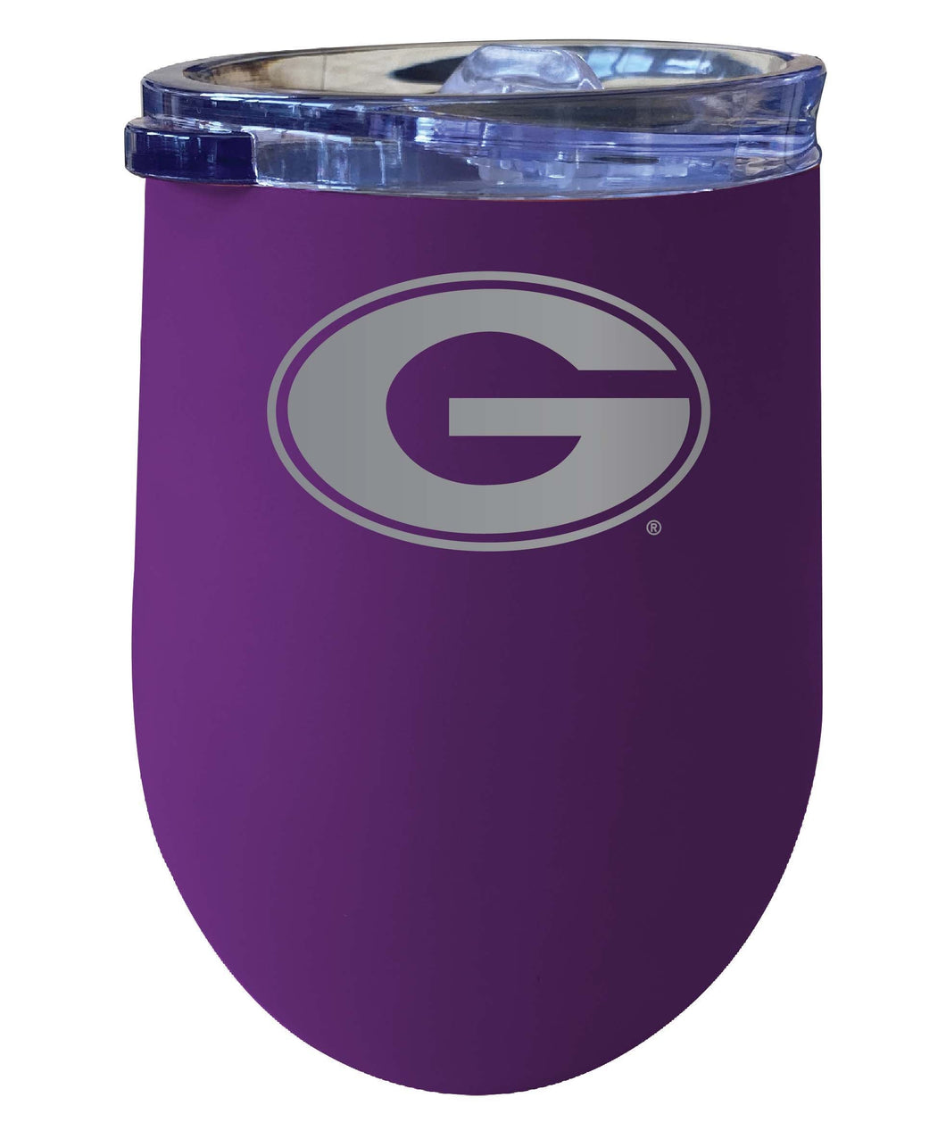 Grambling State Tigers 12 oz Etched Insulated Wine Stainless Steel Tumbler Purple