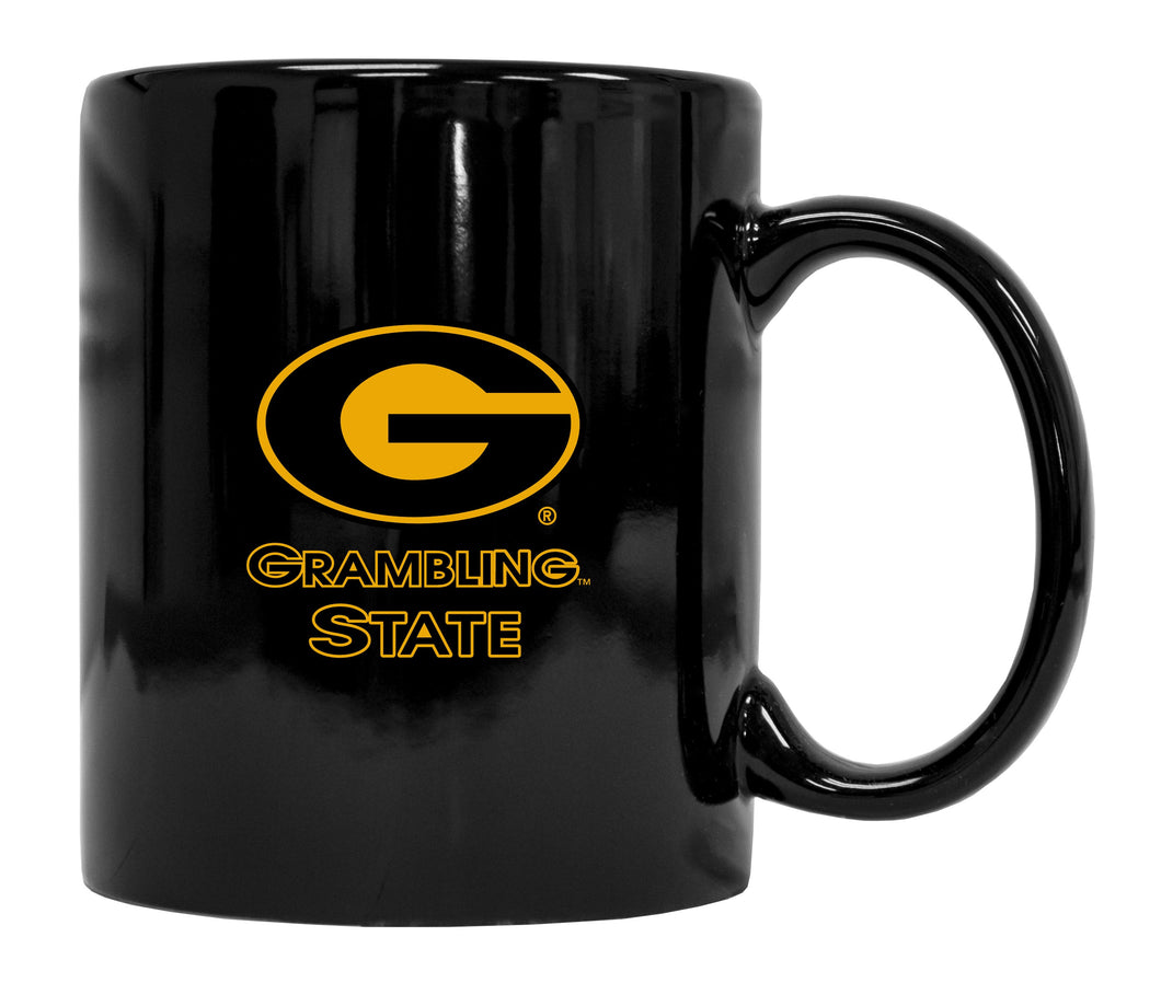 Grambling University Tigers Black Ceramic Coffee Mug 2-Pack (Black).