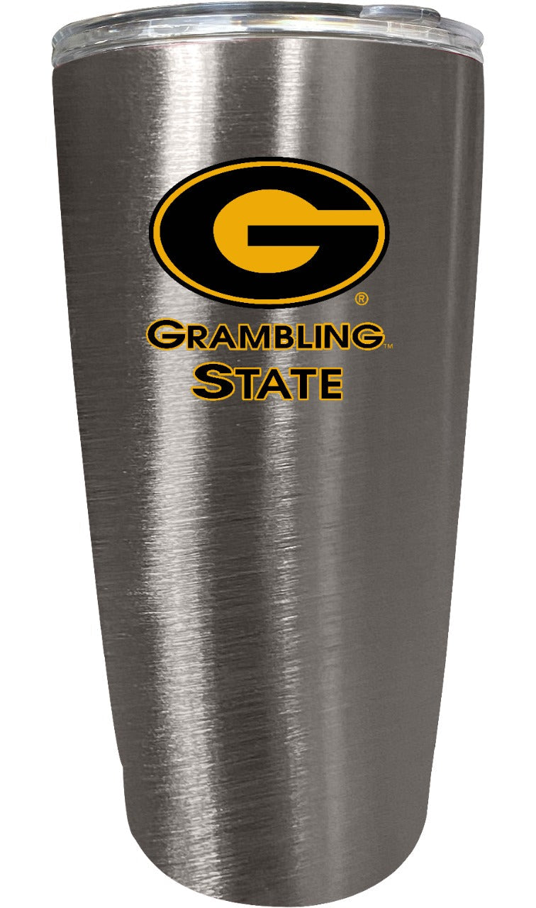 Grambling State Tigers 16 oz Insulated Stainless Steel Tumbler colorless